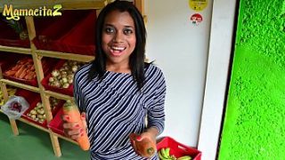 Curvaceous Ebony Beauty Luisa Chocolate Takes A Daring Leap Into Her First Live Cam Show, Riding A Lucky Stranger With Wild Abandon.
