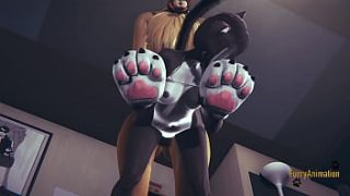 Sly Fox Claims His Feline Prize With A Deep, Messy Finish