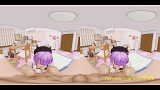 Vr180 Mmd Towa Giving A Steamy 3d Blowjob In Hololive Style