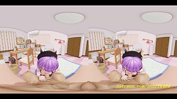 Vr180 Mmd Towa Giving A Steamy 3d Blowjob In Hololive Style