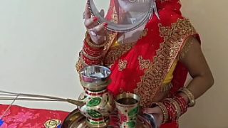 खास करवा चौथ की रात में गर्म हिंदी आवाज में अश्लील बातें