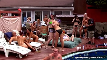 Unleashed Poolside Passion