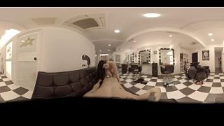 A Sensual Virtual Reality Haircut With A Special Happy Ending