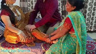 Servant And Mistress Unleashed: A Sizzling Desi Threesome
