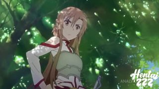 Asuna Yuuki’s Double Penetration Fantasy
