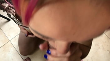 Naughty Minx Takes A Stranger’s Thick Cock Deep In Hard Doggy Style, Finishing With A Creamy Load Splashed Across Her Tits