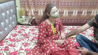 Hungry Pizza Boy Gets A Spicy Surprise From A Curvy Indian Bhabhi, Moaning In Hindi As She Rides Him Doggystyle