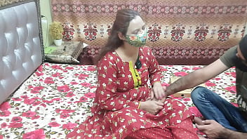 Hungry Pizza Boy Gets A Spicy Surprise From A Curvy Indian Bhabhi, Moaning In Hindi As She Rides Him Doggystyle