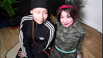 Thirsty For A Taste Of The Wild Side, Two Curvy Cree Teens Share Their First Big Black Cock In A Steamy Double Blowjob Session.