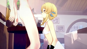 Lumine Gets Wild With Razor In This Steamy Genshin Impact Scene