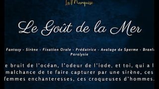 Savor The Sea: A French Mermaid’s Seductive Underwater Pleasure