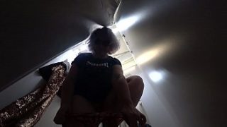A Curvy Milf With Thick Thighs And A Luscious Mature Ass In Panties, Caught On Hidden Camera In The Fitting Room.