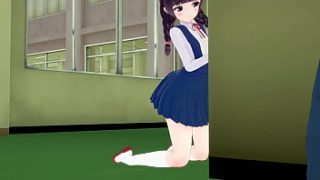 Curious College Students Explore Hentai Animation