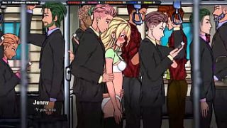 Jenny Gets So Turned On When Strangers Make Her Come On The Bus.