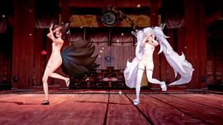 Sultry Shipgirls: An Azur Lane MMD Hentai Showcase