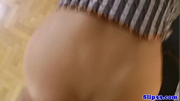 Elegant European amateur taken from behind by a mature gentleman