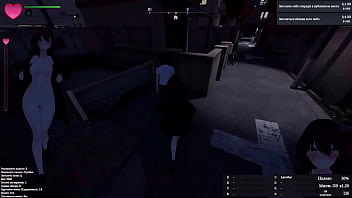 Unveiling her bare form beneath the coat for a stranger’s eyes—an immersive 3D hentai encounter.