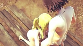 Lucy and Nami’s steamy manga threesome – a wild anime fantasy