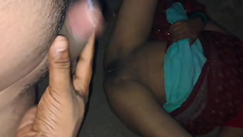 Wild Tamil auntie taking it rough from behind