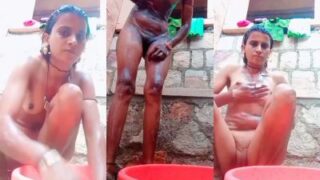 Banjara beauty captures her steamy bath in a private MMS