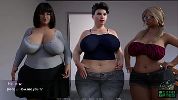 Chubby Holidays Ep 3: Transando com a Tia Safada e um Sexo a Três com Pretas Rabudas