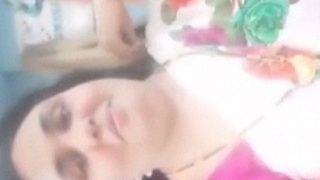 Saree slips away, revealing her forbidden curves