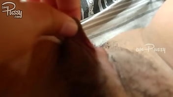 Her secret view: my own hands exploring