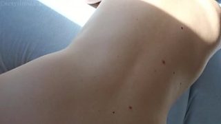 Sultry doggy with deep thrusts, teasing lips and bare skin, a big cock poised for penetration