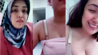 Mengganti Baju Hanya dengan Bra