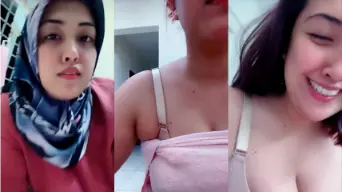Mengganti Baju Hanya dengan Bra