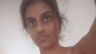Tamil beauty explores her pleasure in a private MMS moment