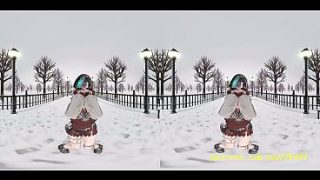 Swaying Hips in Virtual Dreams: A Sensual Chihaya Dance