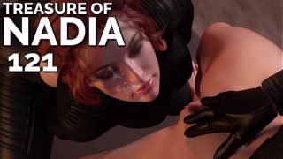 A fiery redhead feasts between her lover’s thighs
