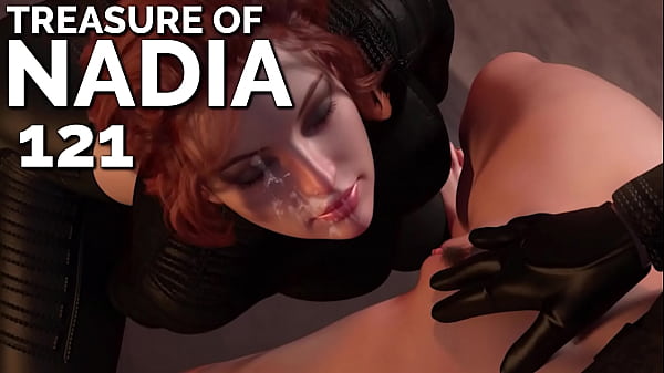 A fiery redhead feasts between her lover’s thighs