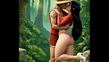 Selvagem com a Rainha Pirata na Floresta Proibida