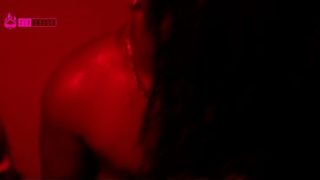 Big black cock stretching a curvy hottie
