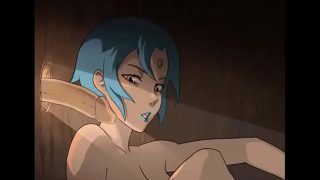 Curvy anime beauties with ample allure