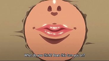 Naughty anime babe rewards with eager mouth service