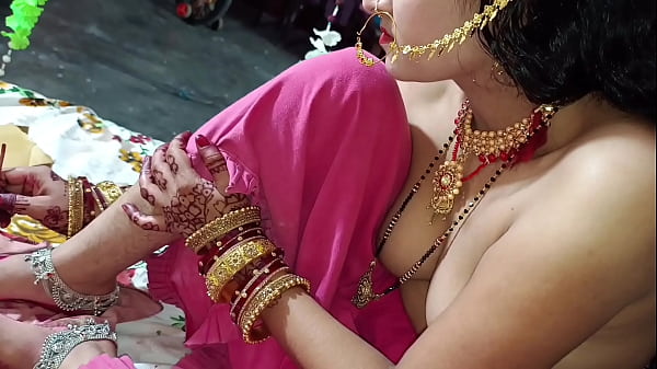 A Night of Passion: Indian Couple’s First Intimacy with Sensual Hindi Whispers