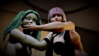 Between Rebecca and Lucy: A Cyberpunk Threesome from Your View