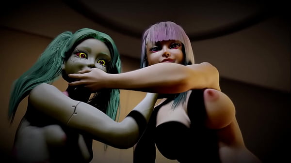 Between Rebecca and Lucy: A Cyberpunk Threesome from Your View