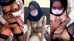 Kacamata dan Masker, Jilbabnya Bikin Deg-degan