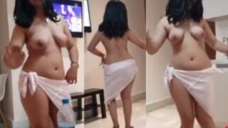 Sultry moves to a Bollywood beat, revealing all