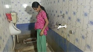 Sizzling Desi Bhabhi Pleasures Devar with Intimate Bathroom Encounter
