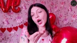 Valentine’s Day Passion: A Blue-Eyed Beauty Taken Deep in Every Way