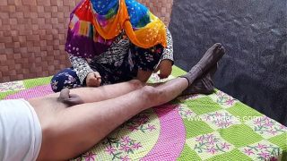 Desi teacher gives a naughty lesson with her mouth and more