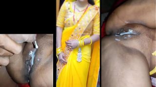 Sultry Desi passion: intimate moments in traditional style