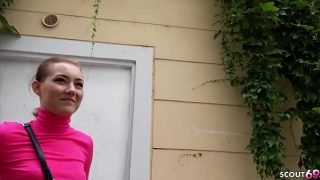 Saucy German Scout: Catching Curvy Teen Sandra Zee for a Wild Street Casting Fling