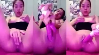 Anggi’s Wild Ride: Filling Every Hole with a Dildo