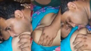 Jija indulges in his Sali’s creamy bosom in a steamy Bengali adult scene